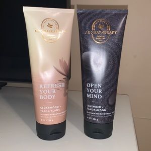 Brand new AROMATHERAPY LOTIONS